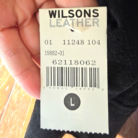 MEN'S WILSONS LEATHER/SUEDE JACKET - Picture 10 of 10